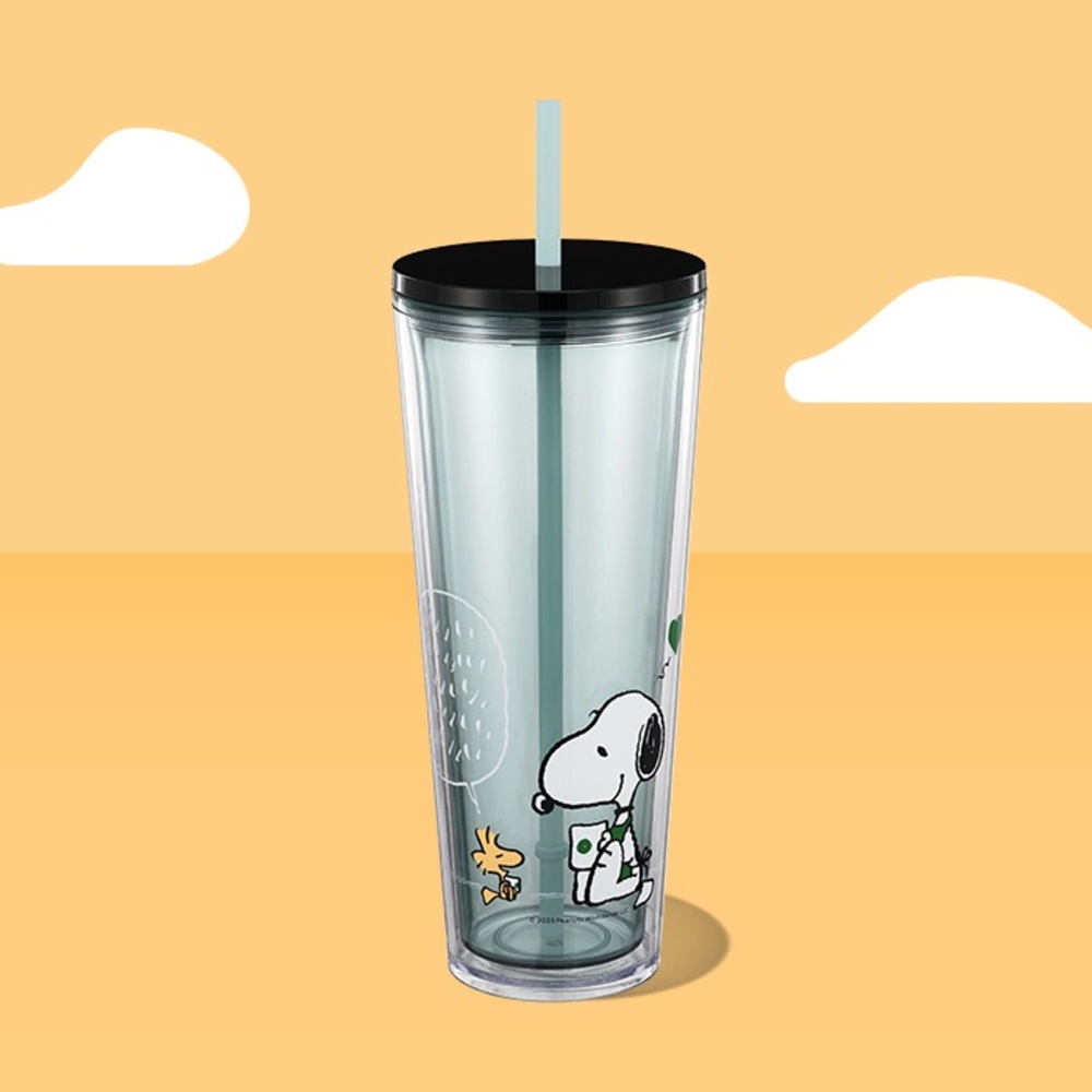 Peanuts + Starbucks Love Plastic Tumbler 2025
